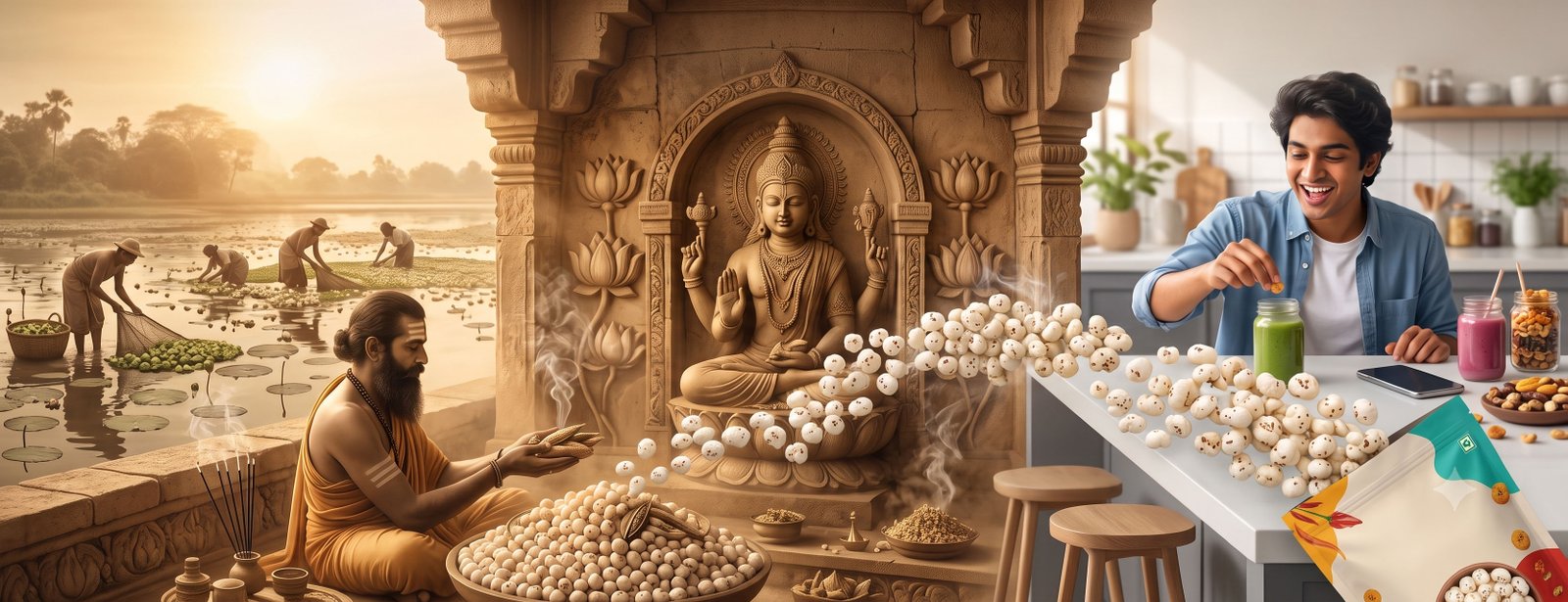 From Temple Tradition to Modern Snack: The Story of Makhana